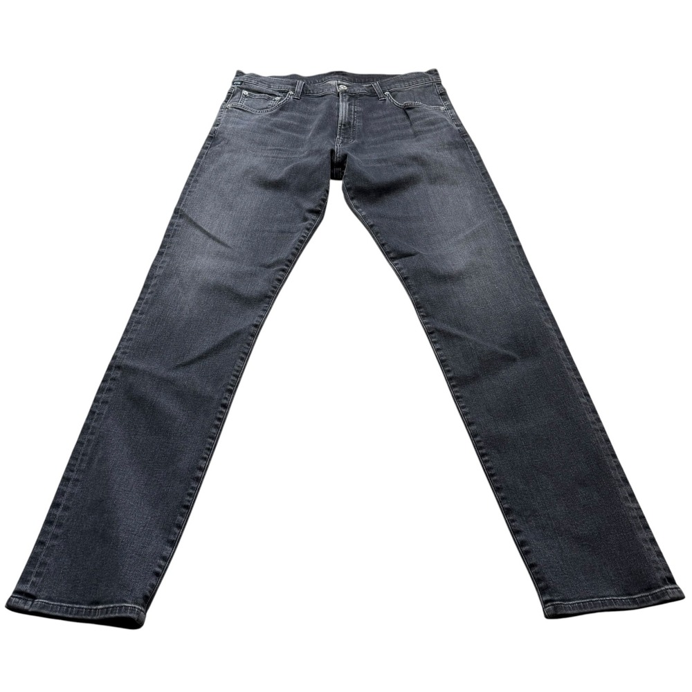 CITIZENS OF HUMANITY Adler Jeans Black Gray Slim Straight Men's Size 32 Modern